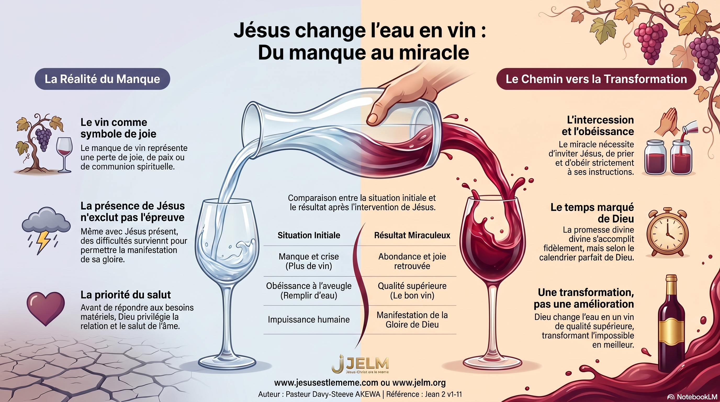 [Boite à outils] - Jésus change l'eau en vin